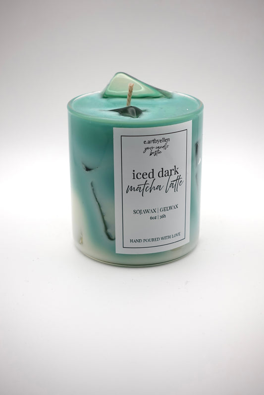 Iced Dark Matcha Latte